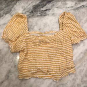 pacsun striped crop top!